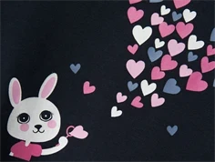 Name It dark sapphire bunny top